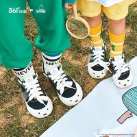 米菲X361度童鞋儿童帆布鞋男童2022年夏季亲子鞋新款女童休闲鞋子