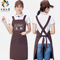 围裙定制logo印字订做韩版餐饮专用超市定做男家用厨房工作服围腰