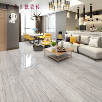 佛山瓷砖法国灰木纹全抛釉地砖800x800 客厅卧室防滑大理石地板砖
