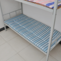 加厚床垫0.9mX2米可折叠大学生宿舍单人寝室上下铺防潮床褥地铺垫