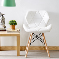 化妆椅子创意现代简约家用梳妆台凳子靠背卧室北欧餐桌伊姆斯餐椅