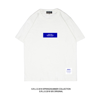 S.R.L.G 2018SS  原创设计潮牌短袖T恤印花黑白简约百搭情侣TEE