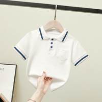 男童polo衫婴童装短袖翻领夏装宝宝条纹保罗衫韩版中小童儿童T恤