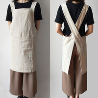 围裙女时尚男工作服家用厨房防水油定制logo印字可爱日式背带韩版