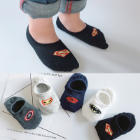 儿童船袜夏季纯棉网眼韩版浅口薄款隐形袜1-3-5-7男女宝宝地板袜