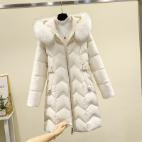 羽绒棉衣棉服女中长款2022冬季新款韩版修身冬季棉袄加厚大码外套
