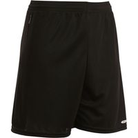 迪卡侬运动短裤男夏季足球健身休闲速干透气黑色正品KIPSTA