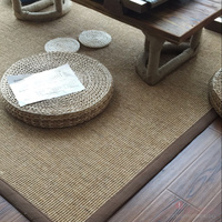 剑麻地毯长方形家用客厅茶几毯门厅卧室地垫榻榻米垫亚麻可定制做