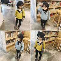 女童2018冬季新款韩版羊毛毛衣洋气镂空上衣女宝宝套头针织衫潮