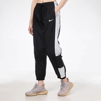 升升奥莱代购 Nike 女子网红梭织速干束口运动长裤DC0041 不退换