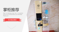 旺恒王力防盗门专用五合一智能锁钥匙指纹密码刷卡手机APP