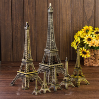 巴黎埃菲尔铁塔摆件模型家居抖音客厅创意装饰品生日礼物小工艺品