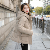 冬季新款棉衣女2022年时尚修身加厚短款棉服韩版休闲百搭棉袄外套