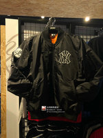 台湾专柜采购包邮新款MLB 洋基队男女棒球服情侣装夹克棉衣短外套