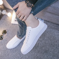 2018新款小白鞋板鞋白色白鞋百搭学生韩版潮流男士运动鞋情侣鞋