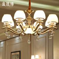 吊灯客厅灯具简约现代欧式家用创意个性卧室简欧餐厅水晶吊灯饰