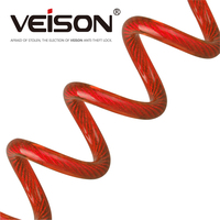 VEISON/威臣 1.5米长 碟刹锁提醒绳固定绳钢缆绳头盔防盗绳弹簧绳