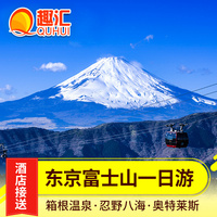 日本旅游 日本一日游 东京富士山一日游 箱根温泉河口湖忍野八海