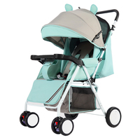 婴儿推车可坐可躺超轻便折叠避震伞车0-3岁儿童小孩BB手推车夏季