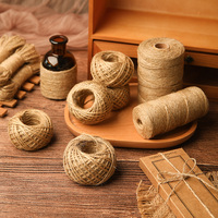 复古麻绳鲜花包装纸材料花艺用手工编织礼物花束蛋糕烘焙装饰绑带
