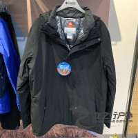 2018秋冬新款Columbia哥伦比亚男热能羽绒内胆三合一冲锋衣PM5589