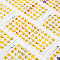 可爱苹果手机表情包贴纸日记手账装饰素材工具卡通emoji笑脸贴画