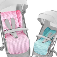 婴儿车通用坐垫配件伞车宝宝车儿童四轮推车餐椅通用棉垫全棉垫子