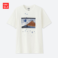 男装 (UT) Hokusai Blue印花T恤(短袖) 416191 优衣库UNIQLO