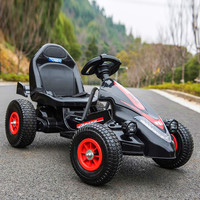 儿童电动车四轮卡丁车可坐男女宝宝遥控玩具汽车小孩充气轮沙滩车