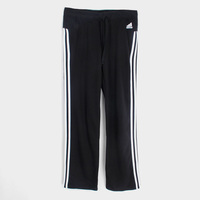 Adidas阿迪达斯运动裤春季女子防风保暖休闲针织直筒裤长裤S97116