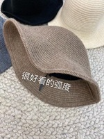 日本订单！！0利润回馈 含羊毛成分！  毛线渔夫帽女秋冬2019新款