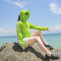 三叶草防晒衣女短款2023夏季新款超薄冰丝透气百搭防紫外线沙滩服