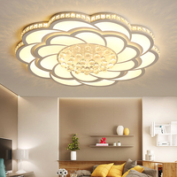 简约现代客厅灯大气家用led吸顶灯创意旋花形大厅小客厅卧室灯具