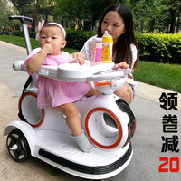婴儿童电动车四轮汽车带遥控宝宝1-3岁手推车可坐充电摩托玩具车