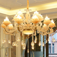 欧式吊灯别墅奢华家用简约现代客厅灯餐厅卧室大厅锌合金吊灯具