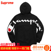 Supreme 欧美专柜Champion hooded sweatshirt联名冠军潮男女卫衣