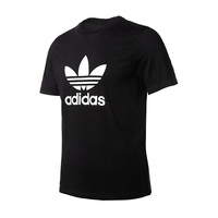 Adidas阿迪达斯男套装 2018新款潮流运动休闲七分裤短袖T恤CW0709