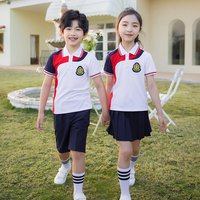 小学生校服夏装儿童班服运动装夏季短袖套装一年级幼儿园园服夏款