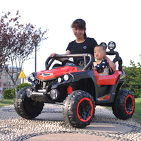 儿童电动汽车四轮可坐大人带遥控超大号小孩玩具车儿童四驱越野车