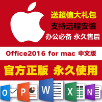 苹果电脑office 2016 for mac/air/pro/iPad版办公word excel ppt