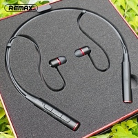 Remax/睿量 RB-S6颈挂式蓝牙无线运动双入耳式音乐挂脖式项圈耳机