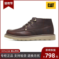 CAT/卡特男鞋中帮新款真皮马丁靴时尚休闲鞋固特异工装鞋P723603