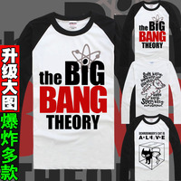 生活大爆炸 谢耳朵尔顿BIGBANG薛定谔的猫 长袖T恤男女款摇滚朋克