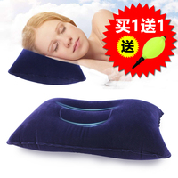 户外充气枕头腰枕头枕旅行枕 便携睡枕飞机靠枕旅游吹气枕头颈枕