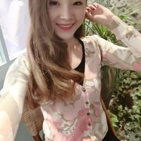 2018春夏韩版长袖修身印花针织开衫毛衣女薄外套防晒衣空调衫外搭