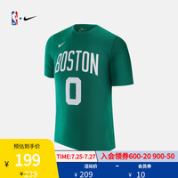 NBA-Nike Kids 波士顿凯尔特人队 ICON 塔图姆 大童短袖T恤
