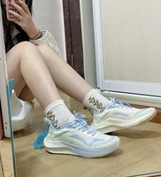 安踏毒刺跑鞋女2022秋季新款跳绳鞋减震透气休闲运动鞋训练跑步鞋