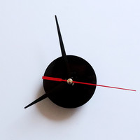 超静音DIY钟表盘 亚克力创意挂钟圆盘机芯十字绣钟表配件表芯钟芯