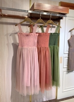 连衣裙 2019夏款1-24淑女法国小众桔梗裙流行仙女雪纺吊带裙0.22