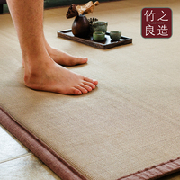 剑麻式竹编织地毯 客厅卧室茶几玄关茶几 榻榻米飘窗防滑地垫定制